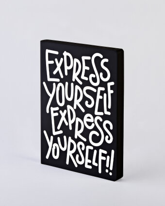 Notebook Graphic L - Express Yourself
