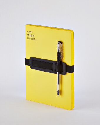 Notebook Not White L Light - Yellow