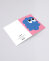 Greeting Card with pink envelope - Sweet Joe