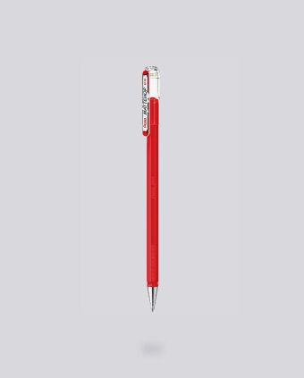 Gel Tintenroller Mattehop Pentel - K110-VBX 0,5mm Rot