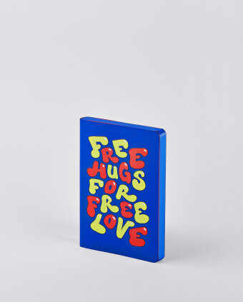 Notebook Graphic S - Free Hugs by Jan Paul Müller