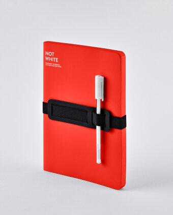 Notebook Not White L Light - Red
