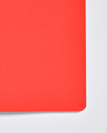 Notebook Not White L Light - Red