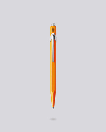 Kugelschreiber Caran dAche 849 - Orange Fluo