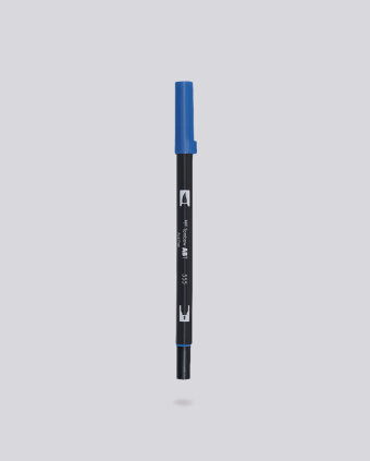 Dual Brush Pen Tombow - 555 Ultramarine