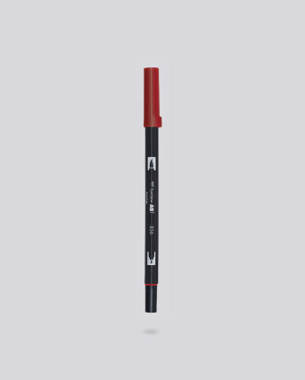 Dual Brush Pen Tombow - 856 Poppy Red