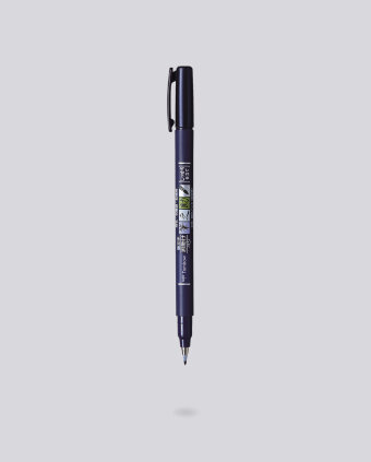 Fudenosuke Pen Tombow - Hard Type Black