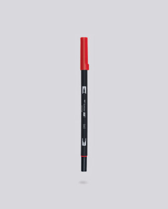 Dual Brush Pen Tombow - 845 Carmine