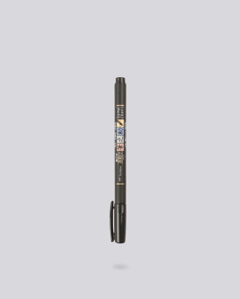 Fudenosuke Pen Tombow - Soft Type Black