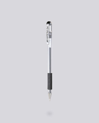 Gel rollerball pen - Hybrid Gel Grip Pentel K116-A 0,6mm...