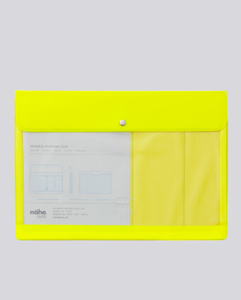 General Purpose Case A4 Nähe - Neon Yellow