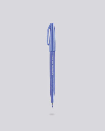 Brush Sign Pen Pentel - SES15C PV2X Blue Violet