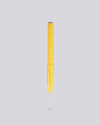 Brush Sign Pen Faserschreiber Pentel - SES15C G Gelb